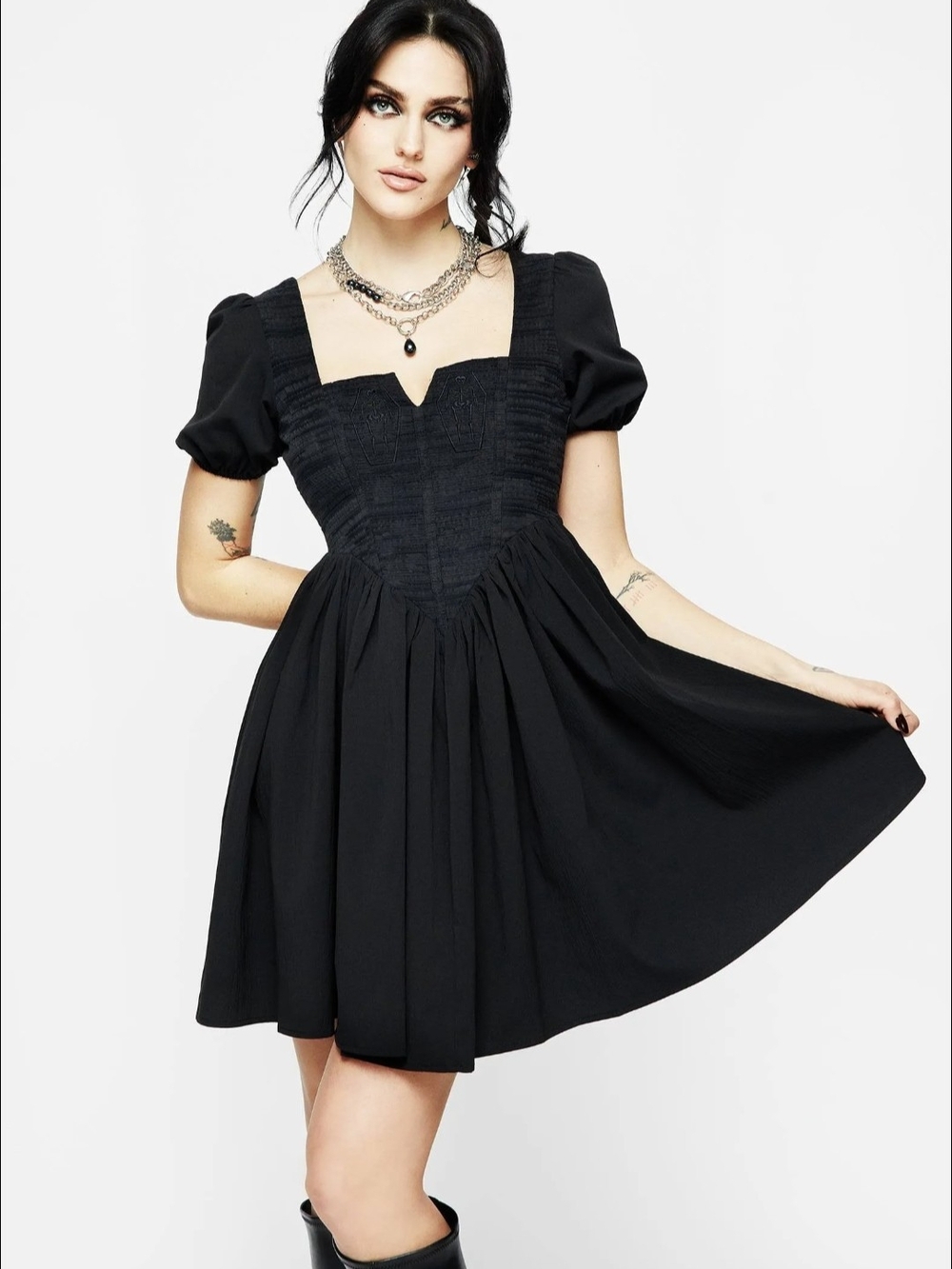 Immortal Corset Mini Dress